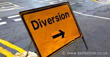 Duncairn Gardens and Belmont Park road closures as resurfacing work begins - Belfast Live