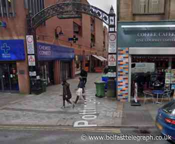 Fire service at the scene of Belfast city centre blaze - Belfast Telegraph