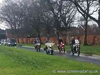 Motorcyclists pay respects ahead of funeral of bike lover Ridley - St Helens Star