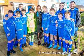 St Helens youngsters receive kit boost from housebuilder - St Helens Reporter