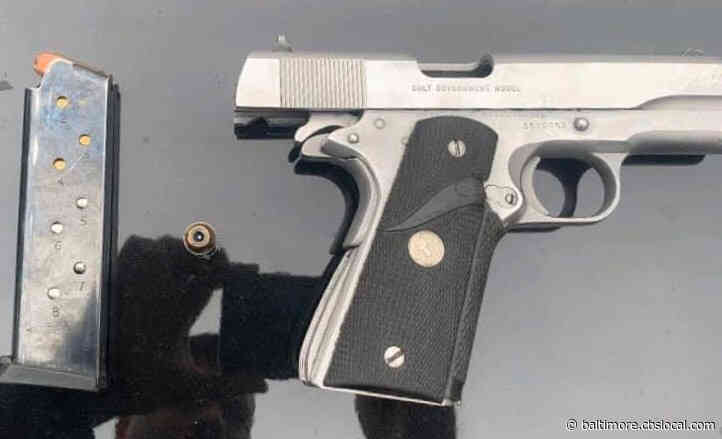 20-Year-Old Man Arrested, Charged With Handgun Violation In Northeast Baltimore