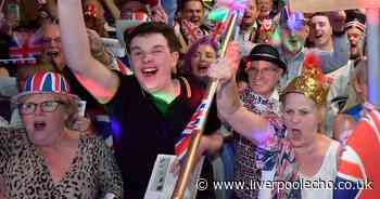 Wild scenes in Warrington as people go big for Brexit - Liverpool Echo