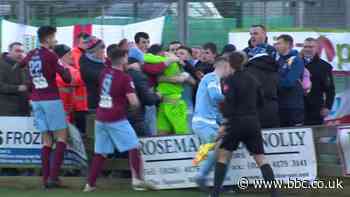 Warrenpoint Town-Ballymena United brawl: Irish Cup tie at Milltown ends in melee