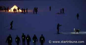 Luminary Loppet on Lake of the Isles
