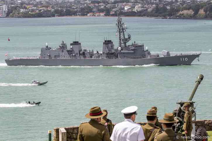 Japanese Warship Steers Clear of Trump Risk in Mideast Mission