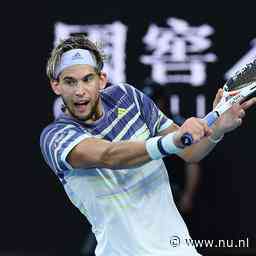 Thiem dicht bij winst tweede set in Australian Open-finale