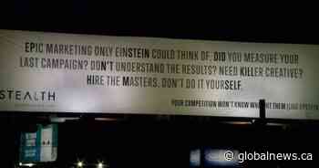 The meme behind Saskatoon’s Jeffrey Epstein billboard - Global News