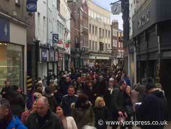 City centre packed despite coronavirus scare - and barely a face mask in sight