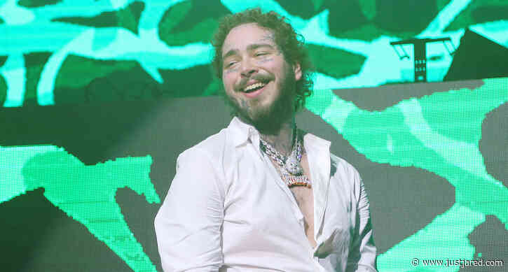 Post Malone Performs at Super Bowl Party Hosted by Kevin Hart!