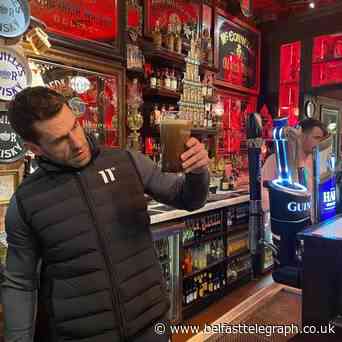 Strictly Come Dancing stars pull pints and dance night away at Belfast bar