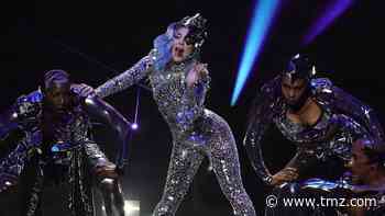 Lady Gaga Performs at AT&T Super Bowl Pre-Game Party