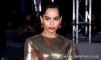 BAFTAs 2020: Zoe Kravitz dazzles in sequinned gold gown