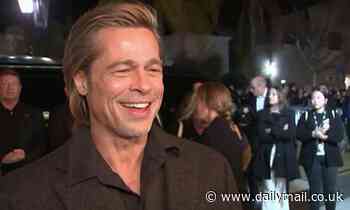 Brad Pitt makes Brexit and Megxit quips as he wins Best Actor BAFTA but drops out of ceremony