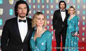 BAFTAs 2020: Adam Driver and Joanne Tucker on red carpet