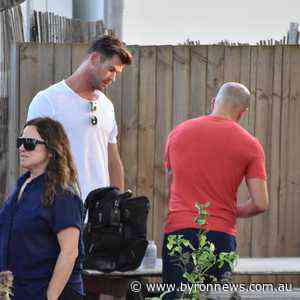 PHOTOS: Chris Hemsworth on location - Byron Shire News