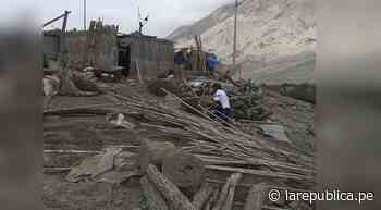 Arequipa: Tres viviendas colapsaron en Santa Isabel de Siguas tras fuertes lluvias - LaRepública.pe