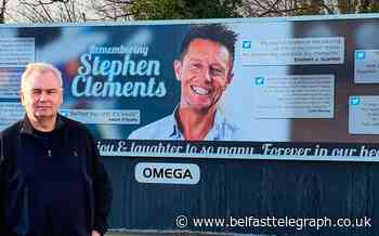 Eamonn Holmes in emotional tribute to Stephen Clements as he visits presenter's home town