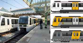 Revealed: What colour you want the new Tyne and Wear Metro trains to be