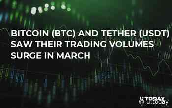Bitcoin (BTC) and Tether (USDT) Saw Their Trading Volumes Surge in March - U.Today