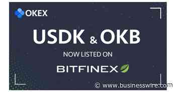 OKEx Native Token OKB and OKLink Stablecoin USDK Listed on Bitfinex - Business Wire