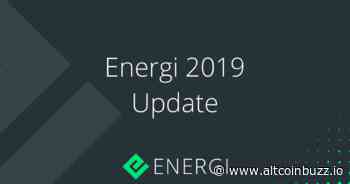 Energi (NRG) 2019 Update - Product Release & Updates - Altcoin Buzz