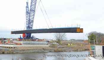 Centre Park Link scheme on schedule as Mersey crossing is installed