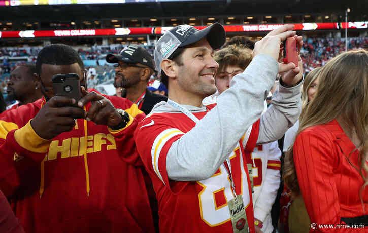Paul Rudd had the best time at the Super Bowl