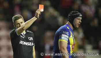 Warrington Wolves' Chris Hill suspended after Wigan red card