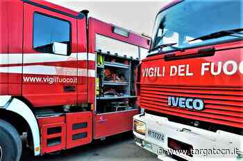In fiamme garage a Dogliani: vigili del fuoco al lavoro in via Biarella - TargatoCn.it