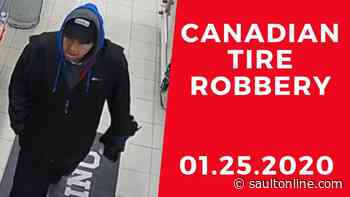 Crime Stoppers: Robbery at Canadian Tire