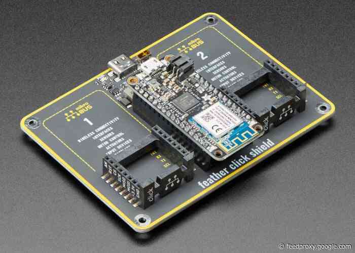 Feather Click Shield by MikroElektronica $20