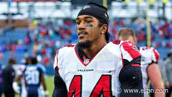 Falcons will not offer new deal to DE Beasley
