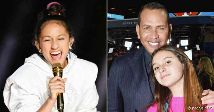 Alex Rodriguez's Daughters Are 'So Proud' of 'Stepsister' Emme's Super Bowl Halftime Performance