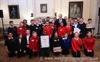 Culcheth Primary pupils meet Boris Johnson on visit to 10 Downing Street