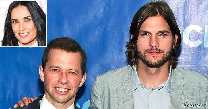 Ashton Kutcher Says His Two and a Half Men 'Family' 'Supported' Him During Demi Moore Divorce