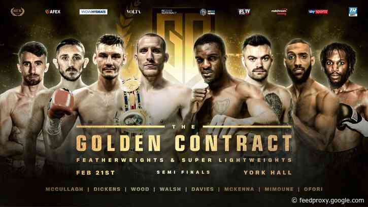 MTK Global Golden Contract Semi-Finals, 126 & 140, on Feb 21