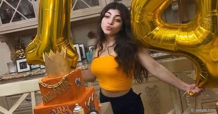 Teresa Giudice Gets Daughter Milania a Blinged-Out Boombox and Graffiti Cake for Her 14th Birthday