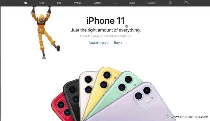 Apple Arcade Game Characters Let Loose on Apple's Website in Playful Promotion