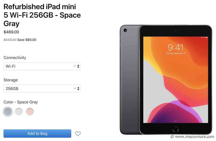 Apple Begins Selling Refurbished 2019 iPad Air and iPad Mini 5 Models