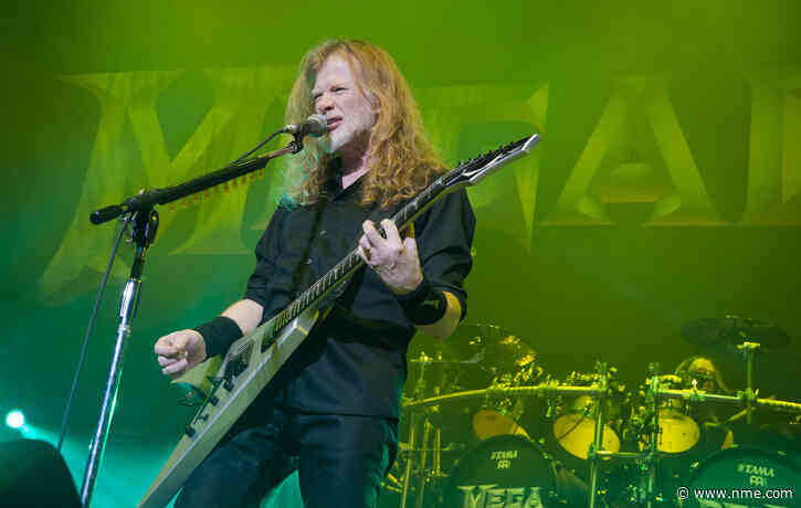 Megadeth’s Dave Mustaine says he’s “100 percent free of cancer”