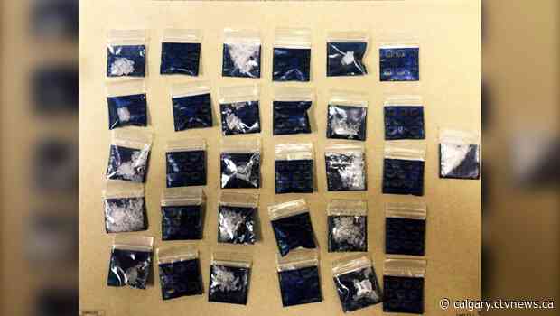 Lethbridge cyclist caught with 31 bags of meth