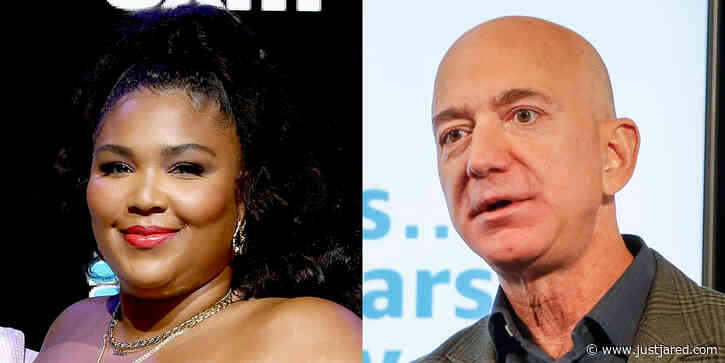 Jeff Bezos Snaps Selfie with Lizzo, Proclaims He's Her 'Biggest Fan'