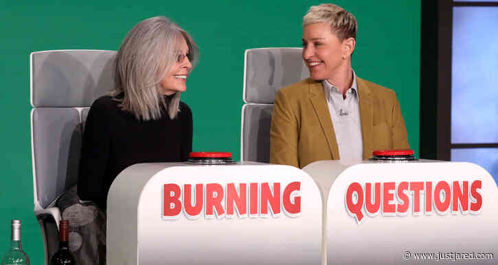 Diane Keaton Tells 'Ellen' She Regrets Kissing Kris Kristofferson During 'Burning Questions' - Watch Here!
