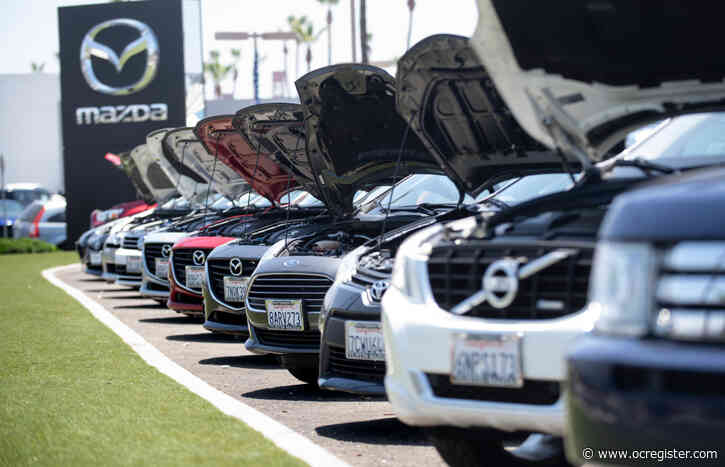 Too many white cars? Southern California ranks last for colorful choices
