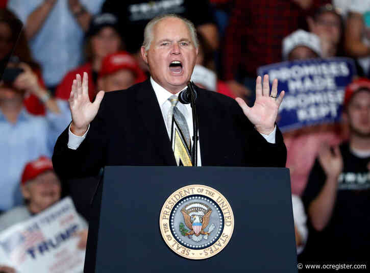 Radio: Rush Limbaugh reveals lung cancer diagnosis, talks ‘incredible bond’ with audience