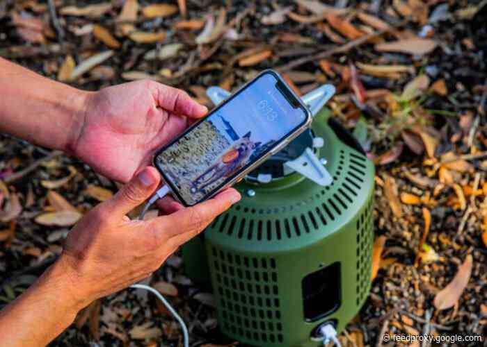GENESYS advanced camping stove, heater and USB power pack
