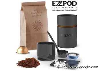 Refill Nespresso pods and coffee capsules using EZPOD