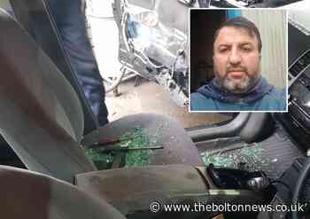 Taxi driver pelted with bricks in 'shocking' Breightmet attack