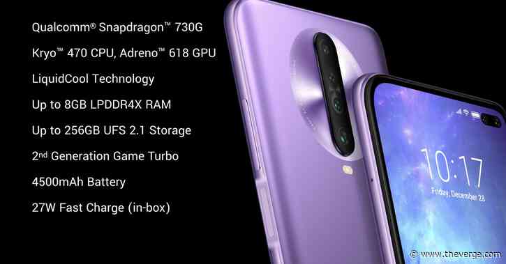 Xiaomi spin-off Poco returns with the 120Hz X2 for $225