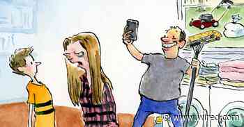 Today's Cartoons: Father Knows Text